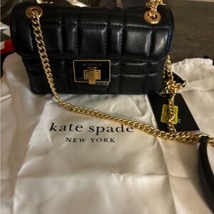 NEW WITH TAGS KATE SPADE EVELYN QUILTED SMALL SHOULDER CROSSBODY
